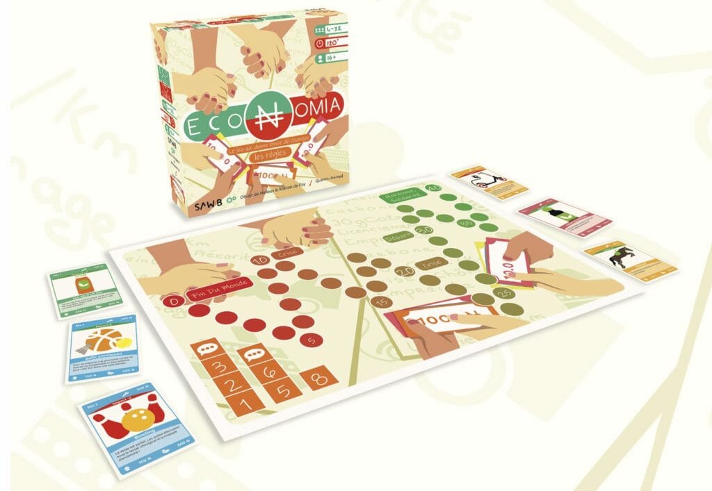 Economia boite du jeu de société