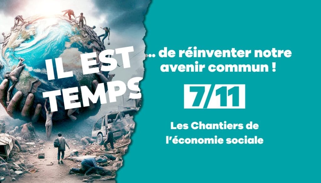 Chantiers 2024. I lest temps de réinventer notre avenir commun!