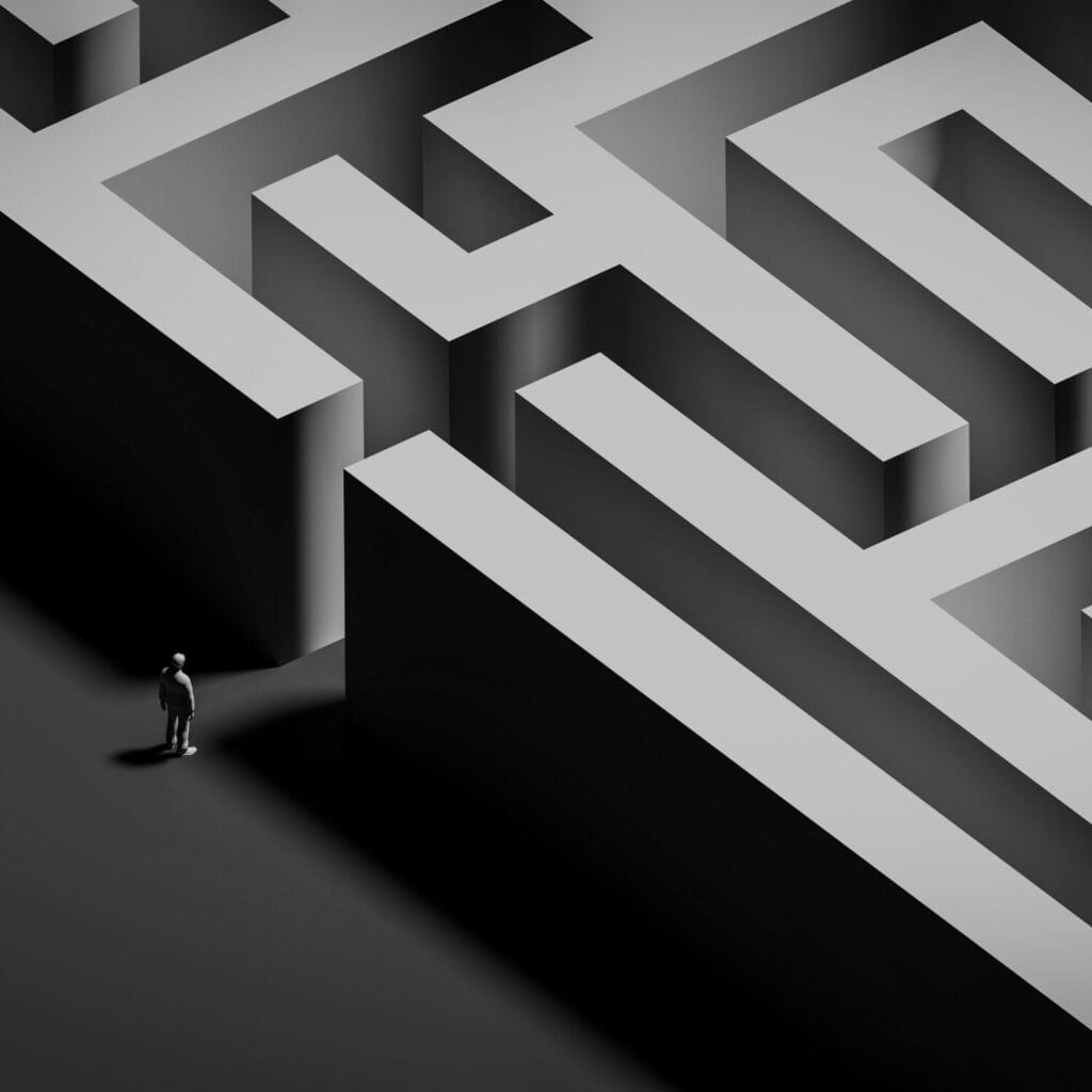 labyrinthe, questionnements, enjeux, financements, choix